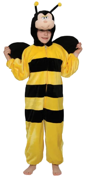 Kids Buzzing Bumble Bee Garden Insect Costume