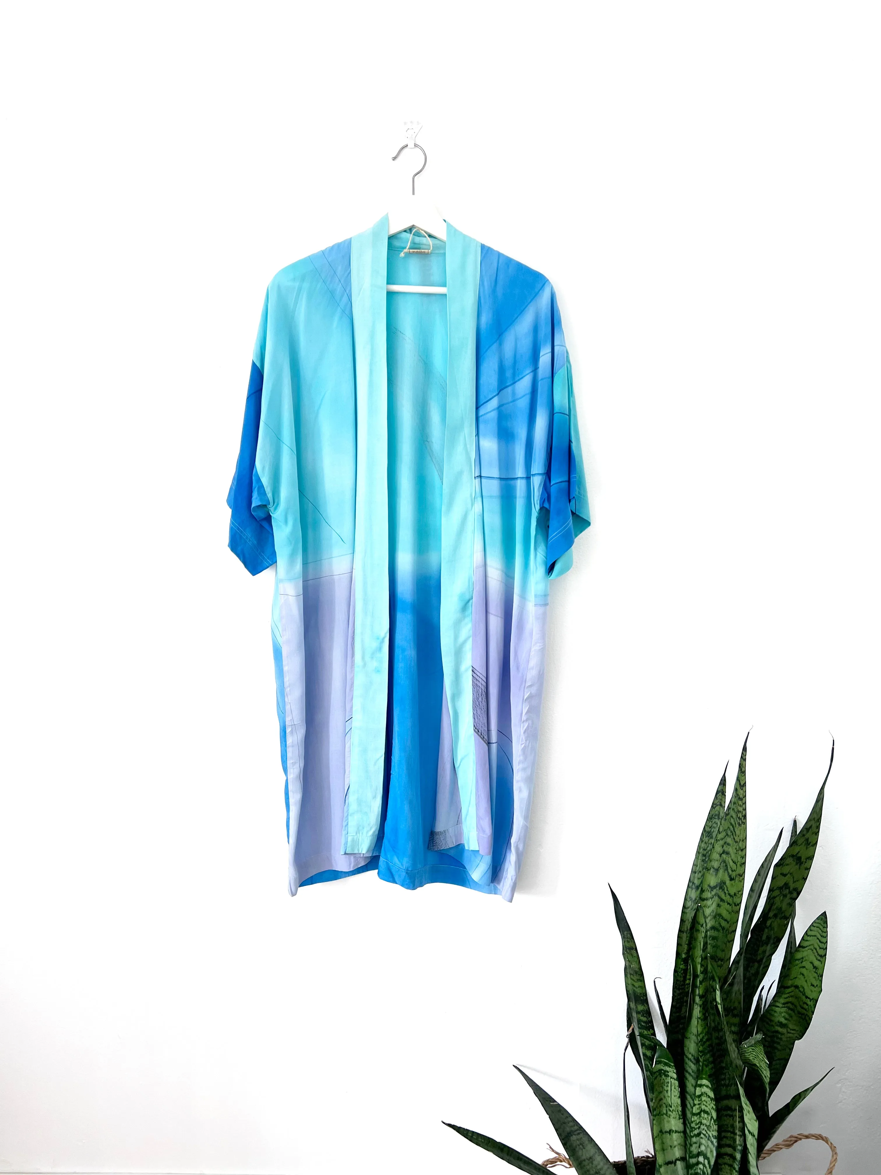 Kimono Robe | Ocean Blue