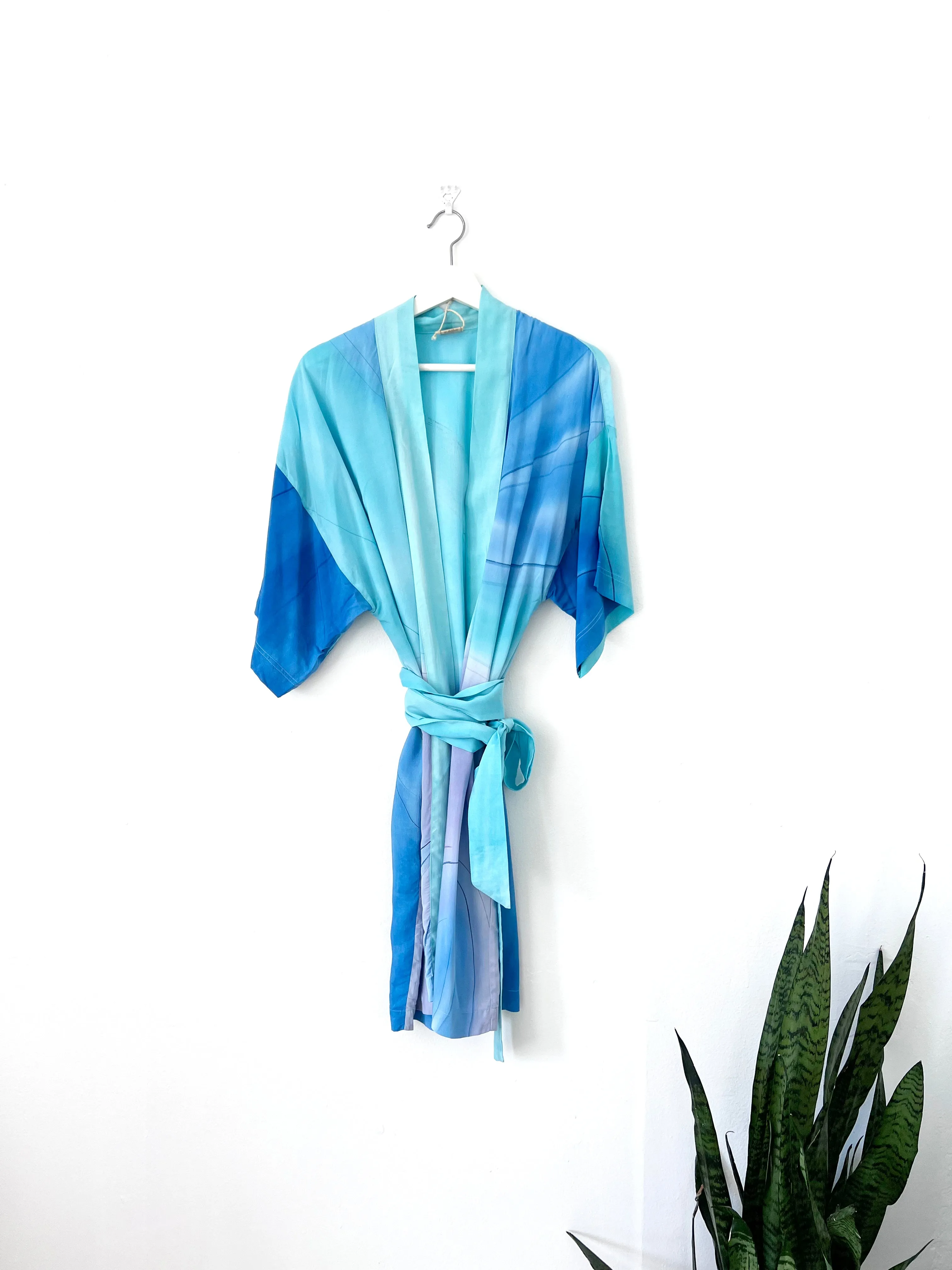 Kimono Robe | Ocean Blue