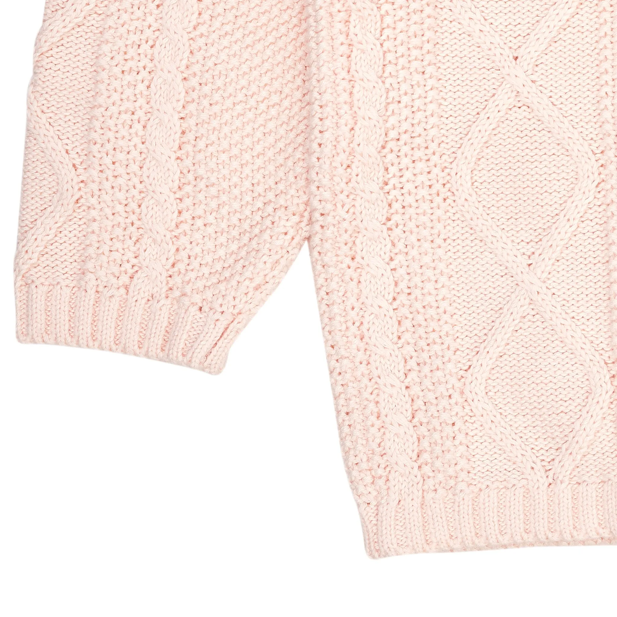 KNITTED CARDIGAN - SOFT PINK