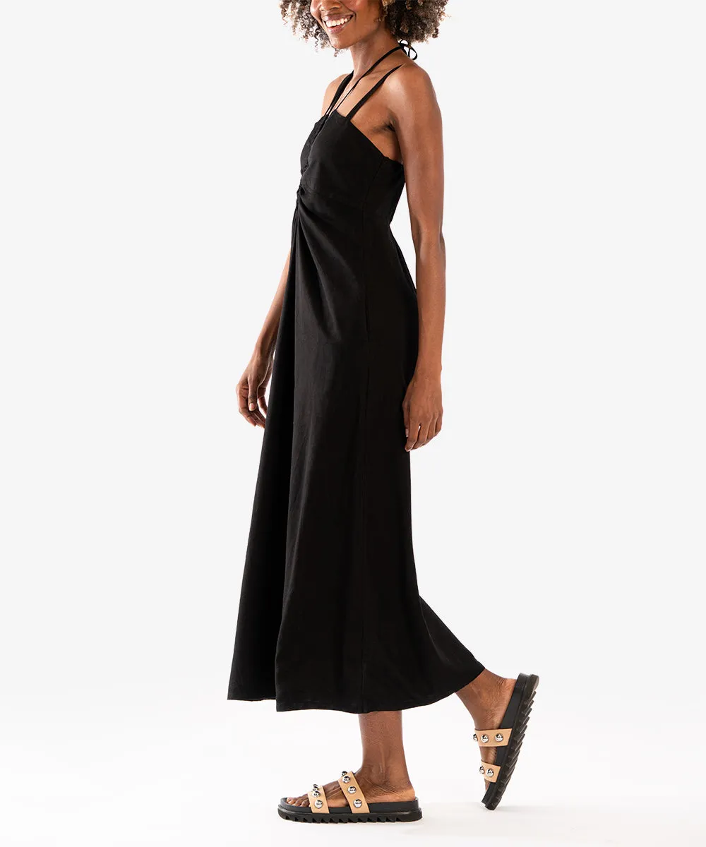 KT Strappy Halter Neck Maxi Dress