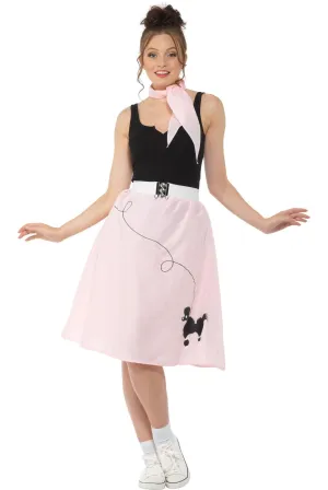 Light Pink Poodle Skirt and Necktie - Buy Online Only