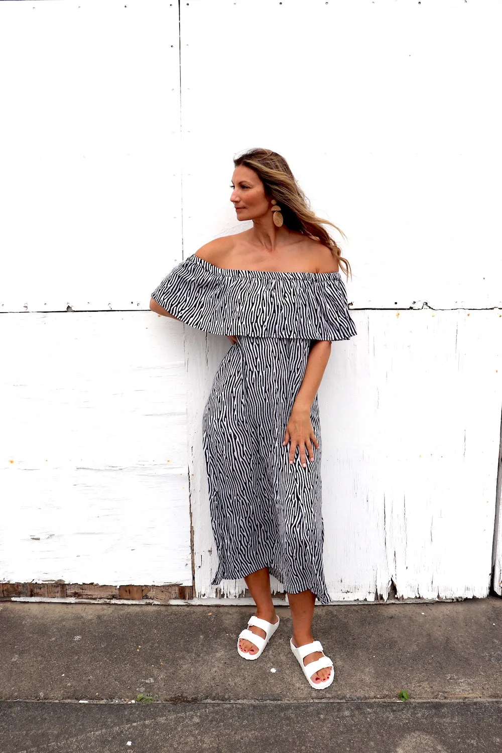 Love The Frill Maxi In Vine