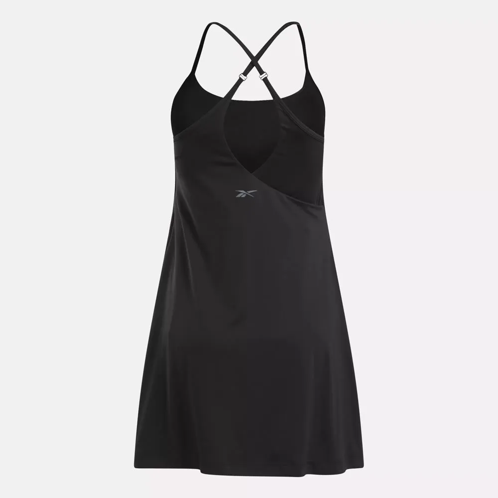 Lux Strappy Dress Black