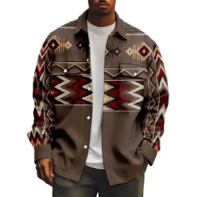 Men's Corduroy Printed Jacket 79829188L