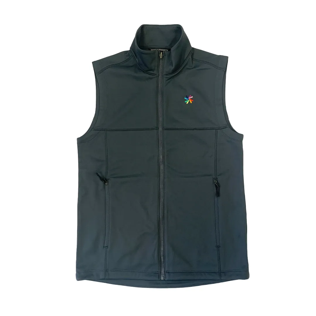 Men's Embroidered Fleece Vest