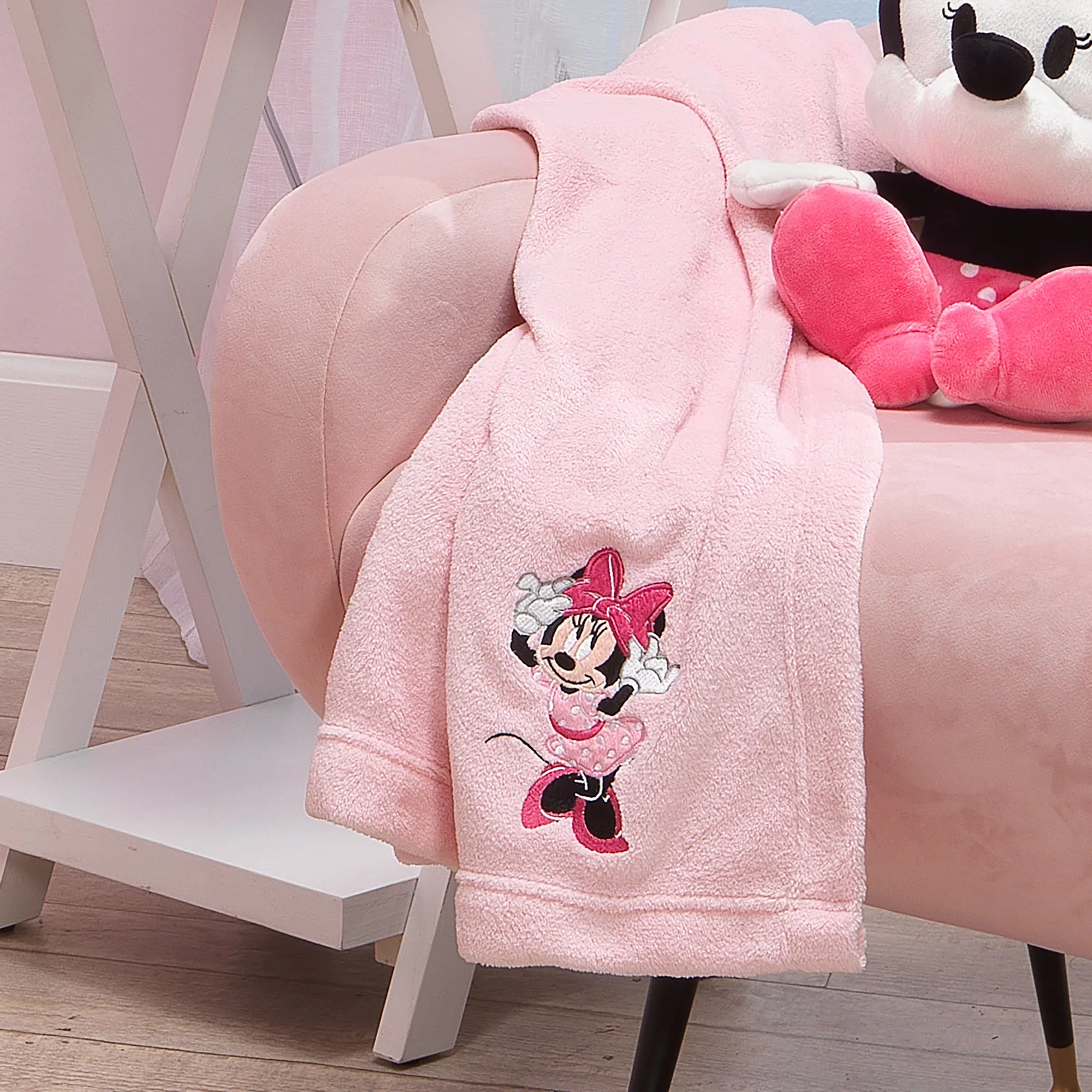 Minnie Mouse Love Baby Blanket