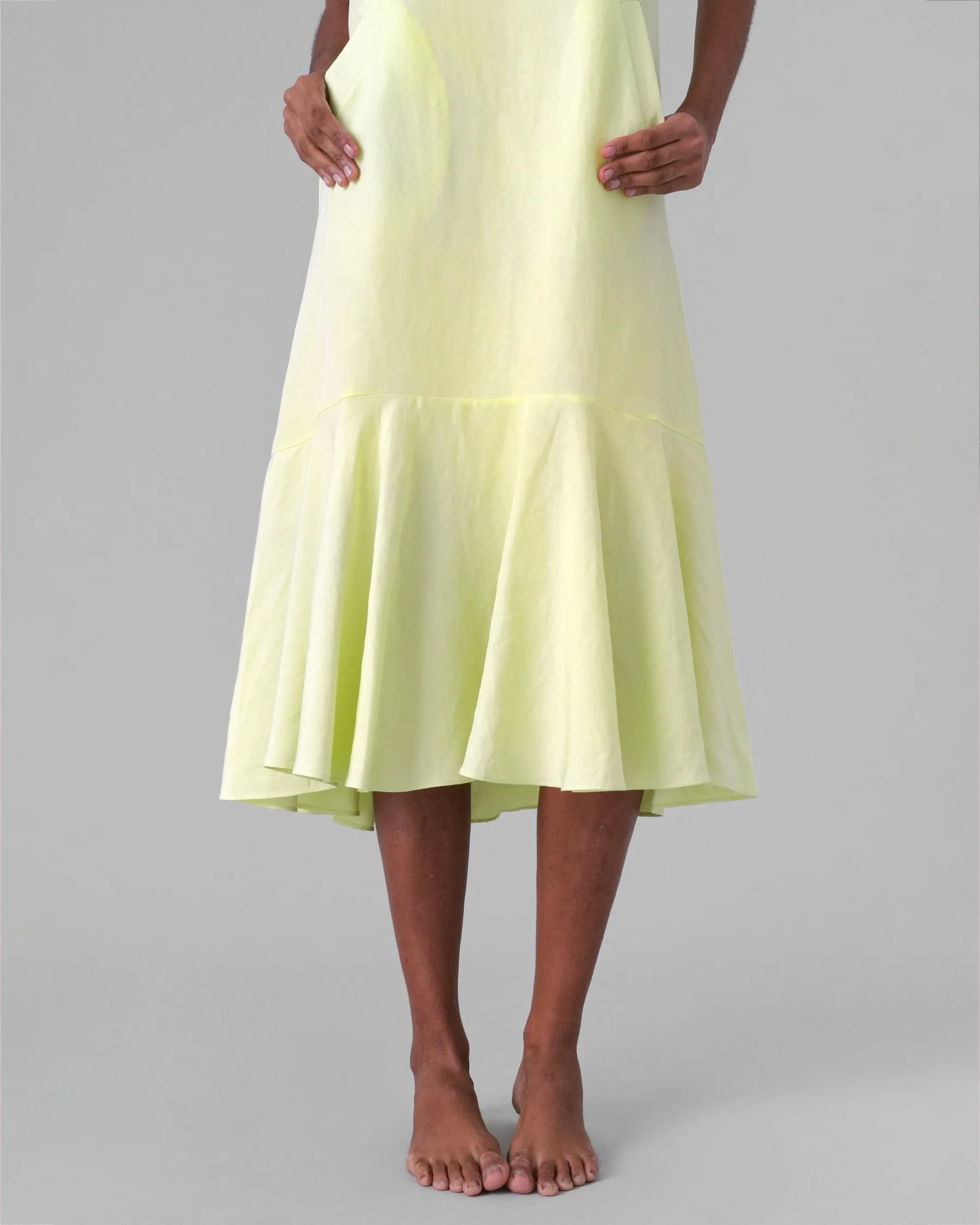 Mium Linen Maxi Dress