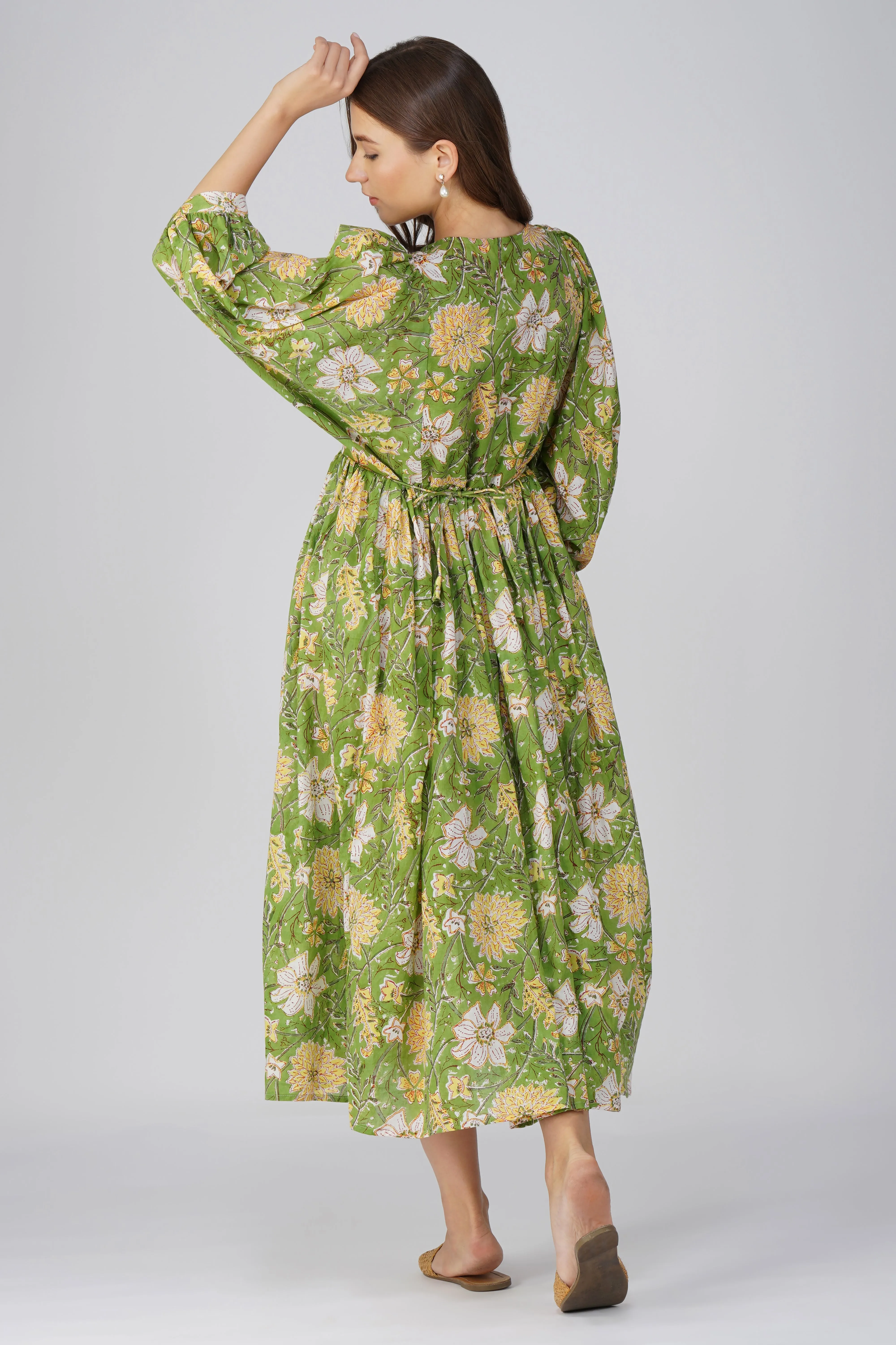 Natsumi Maxi Dress - Green