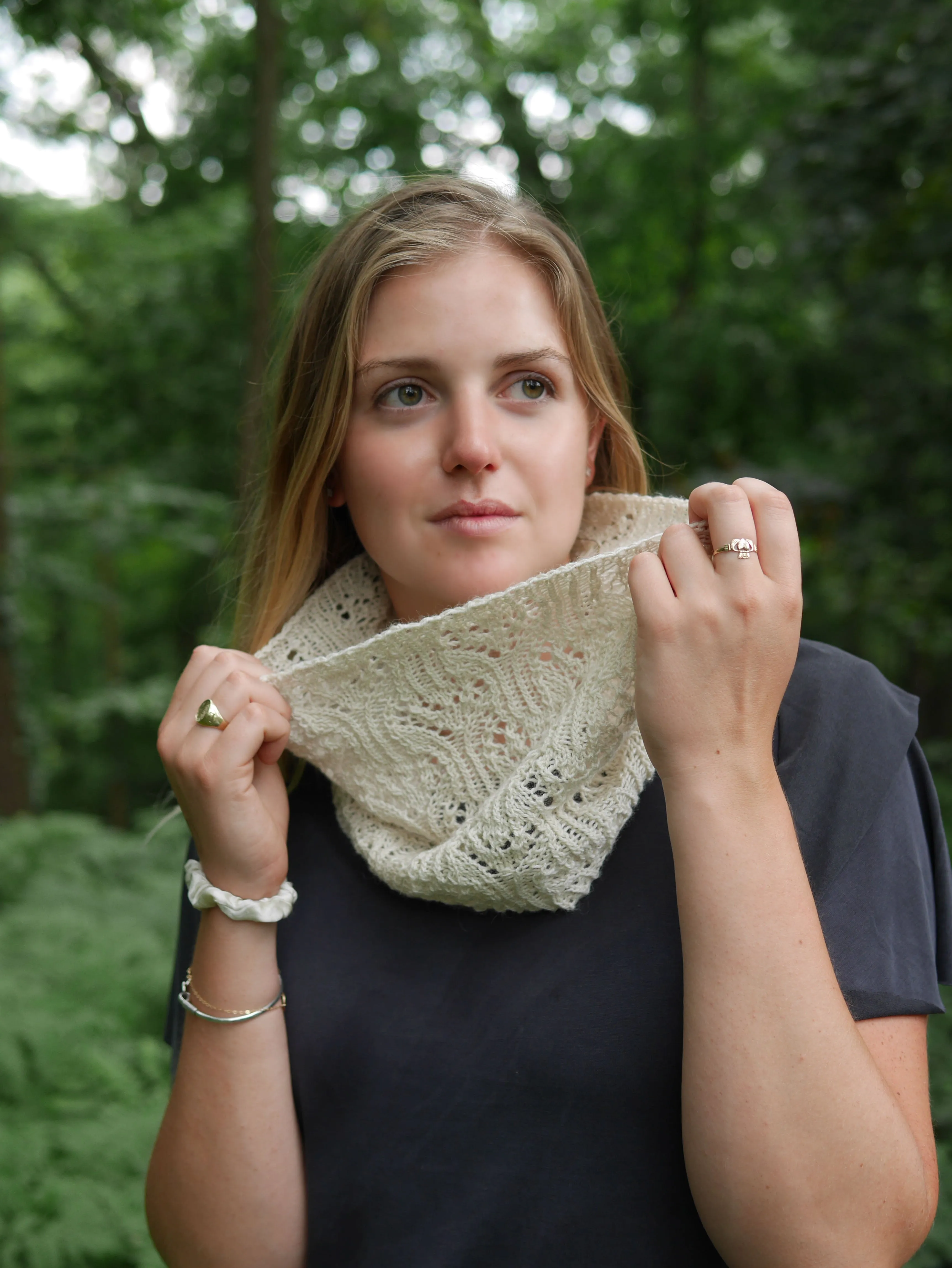 Nemes Scarf, Stole, or Cowl <br/><small>knitting pattern</small>