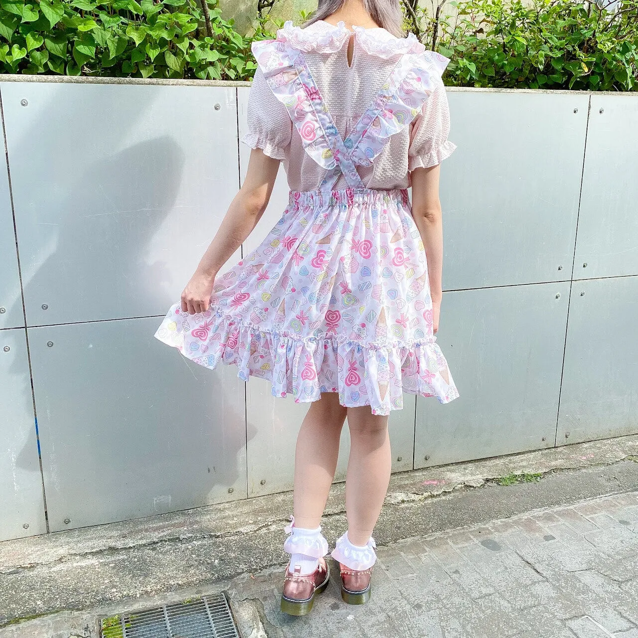 Nile Perch fairy kei "Candy" dress