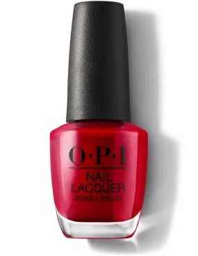 OPI Nail Lacquer "Color So Hot It Berns"