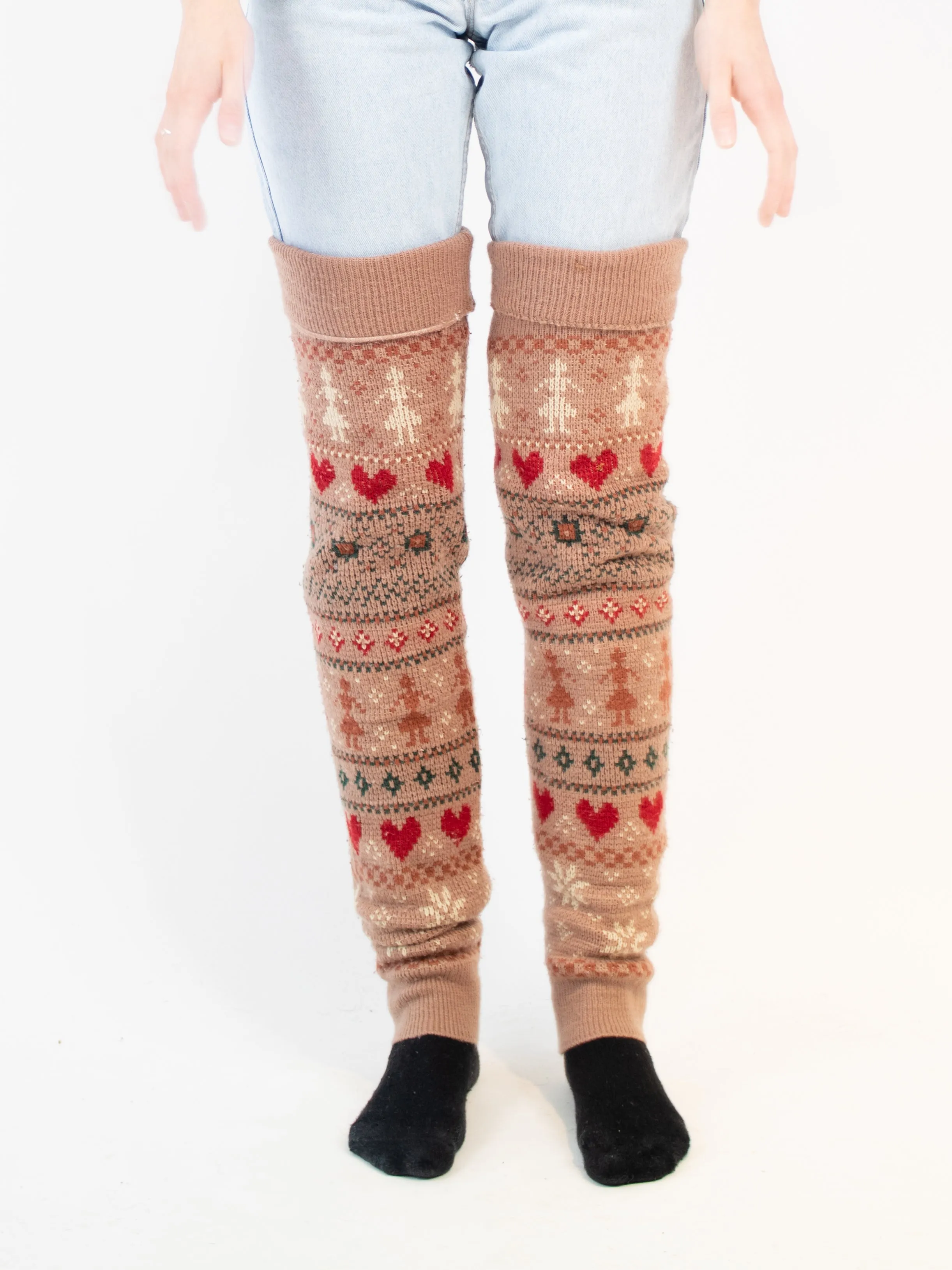 Original 70s/80s leg warmers - extra long!