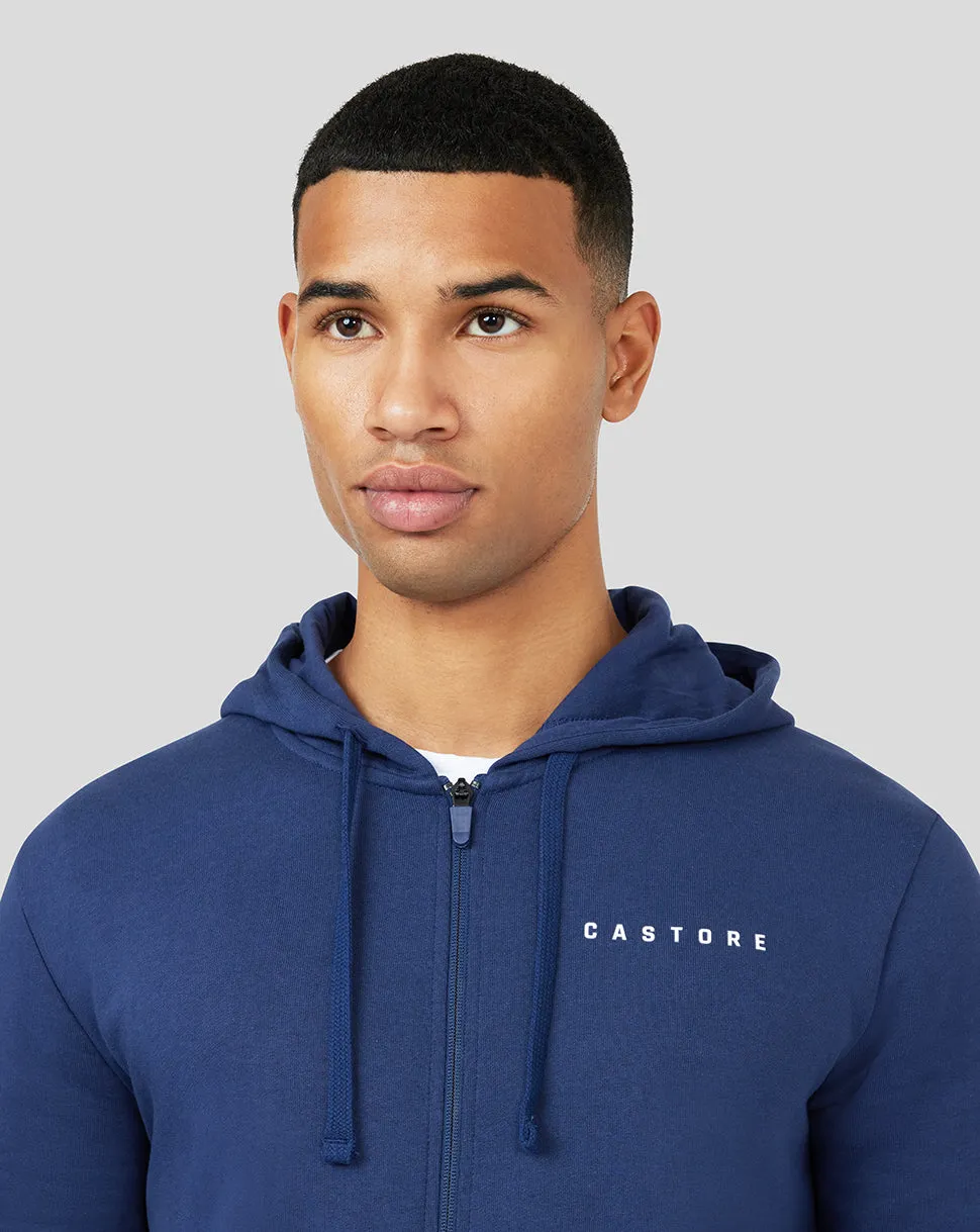 Peacoat Carbon Capsule Zip Through Hoody