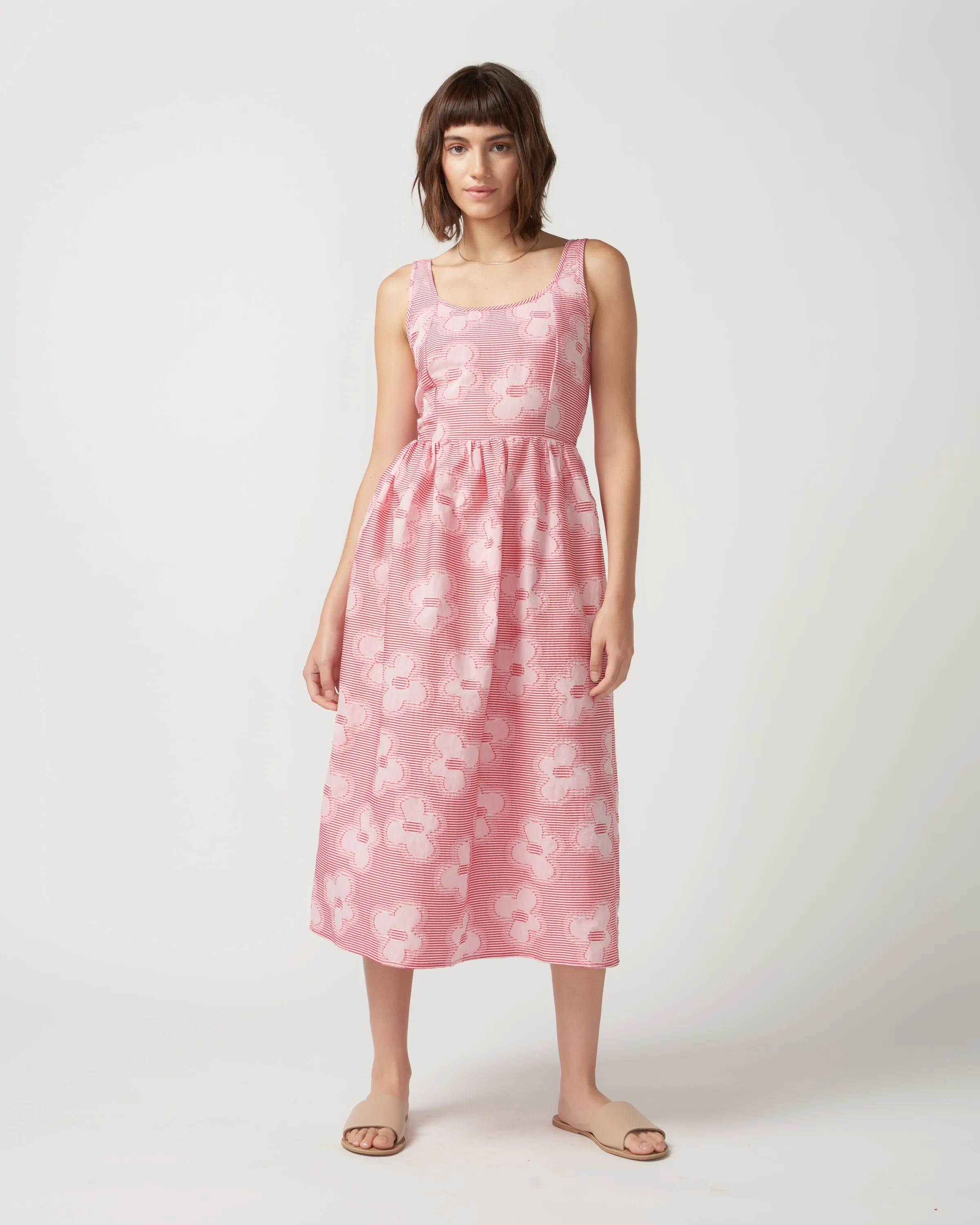 Penelope Smocked Midi Dress