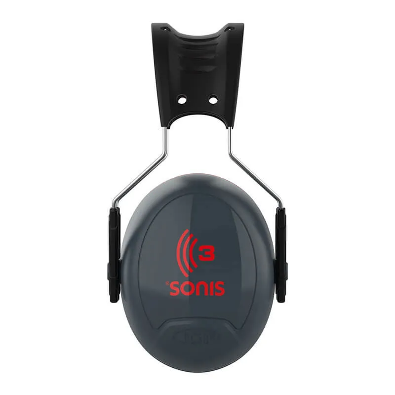 PIP Sonis 3 Full Brim Mounted Passive Ear Muff 262-AEB040-FB