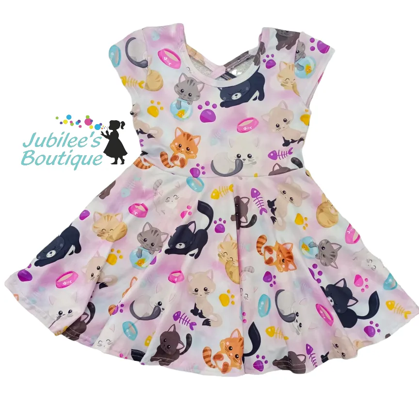 Playful Kitty Dress