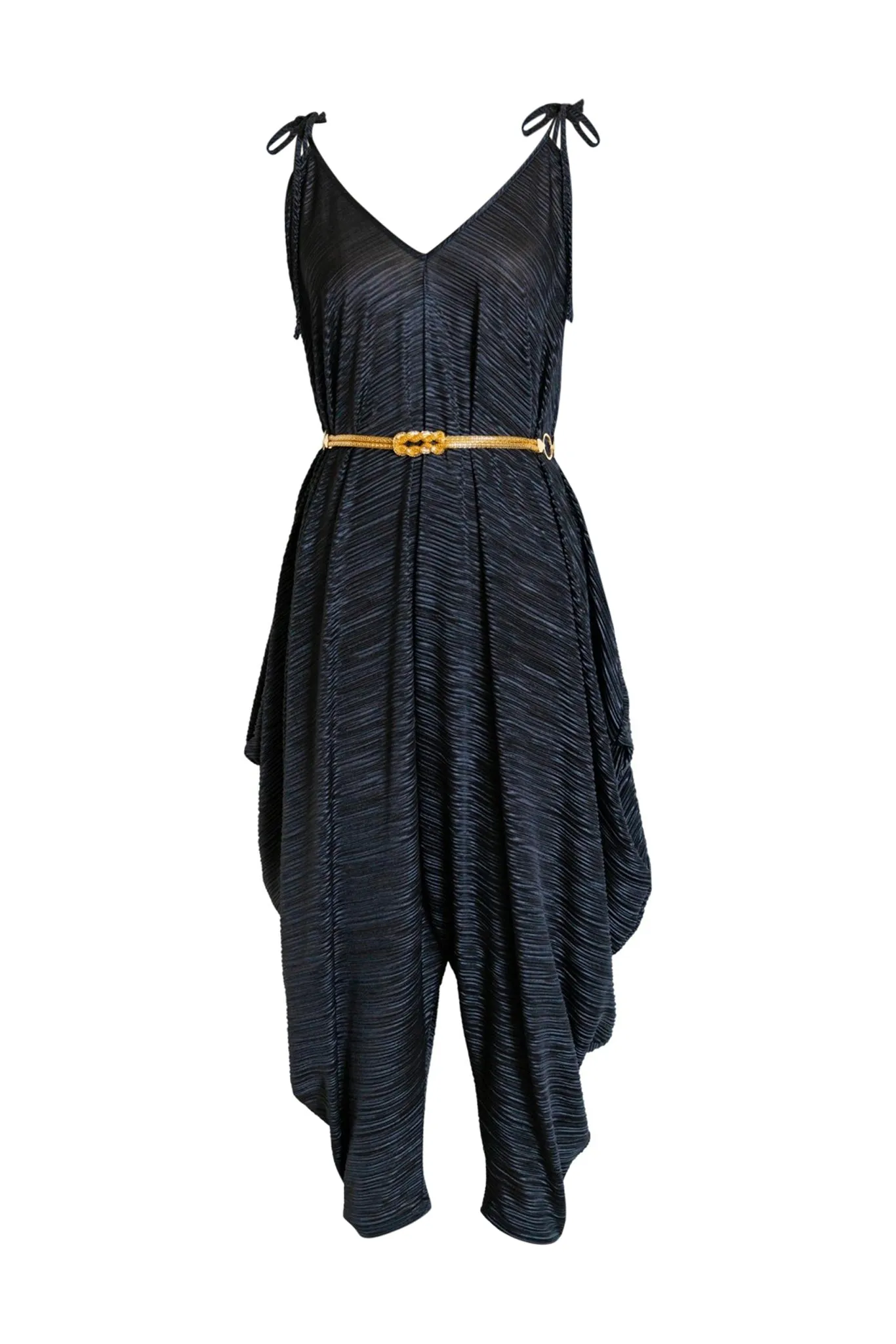 Poiret Jumpsuit in "Black Slink"