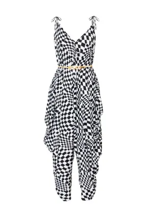 Poiret Jumpsuit in "Chess"