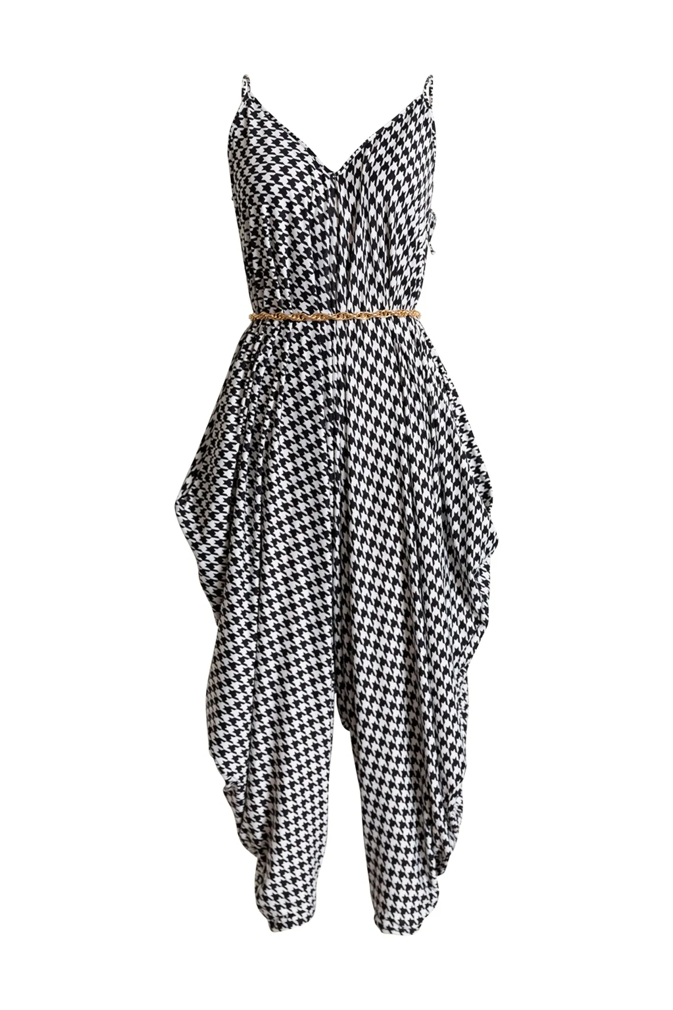 Poiret Jumpsuit in "Houndstooth"