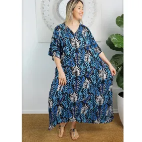 Premium Rayon Maya Kaftan Maxi - Elegant & Versatile Dress