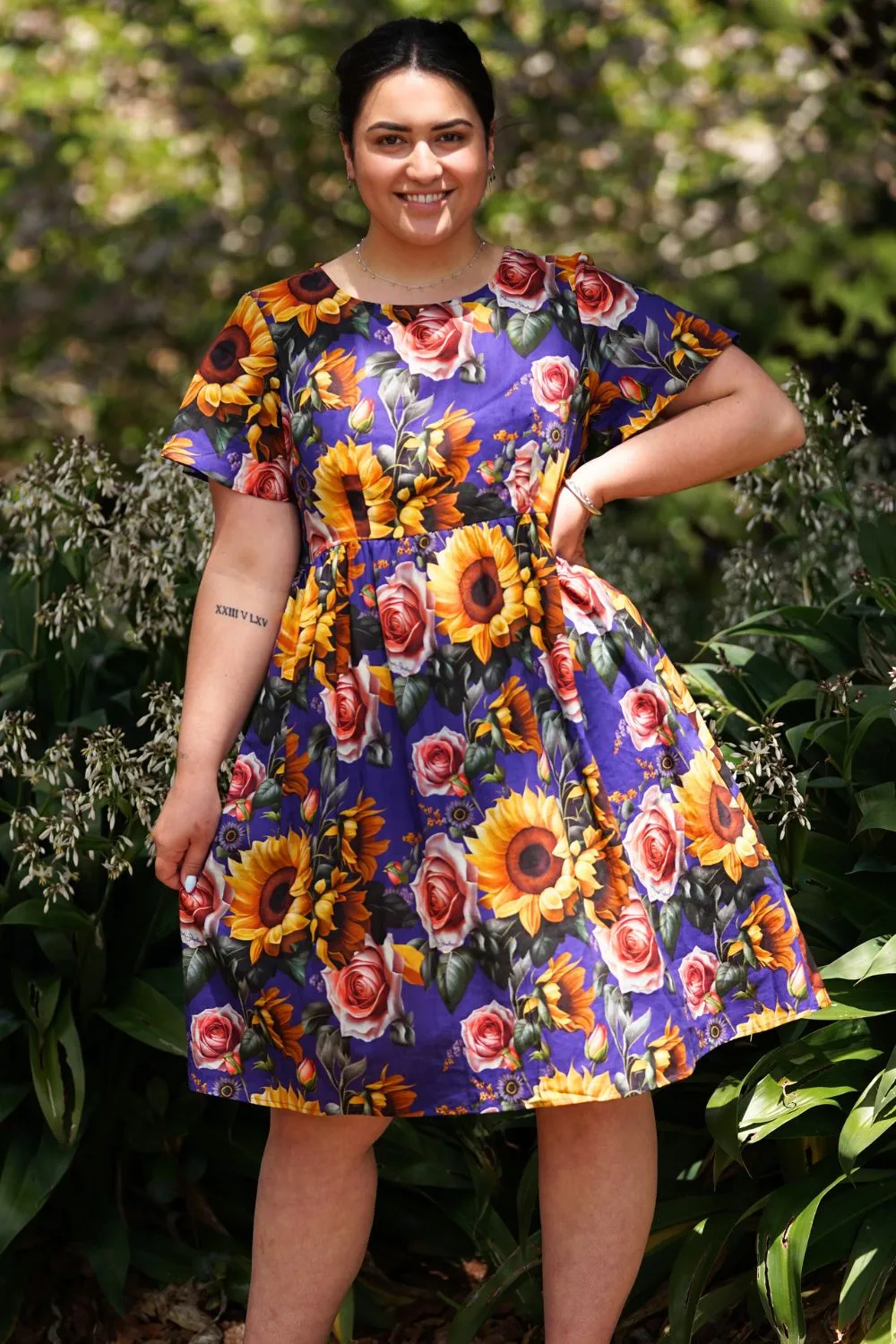 Saski Glory Dress - Sunflowers - SALE