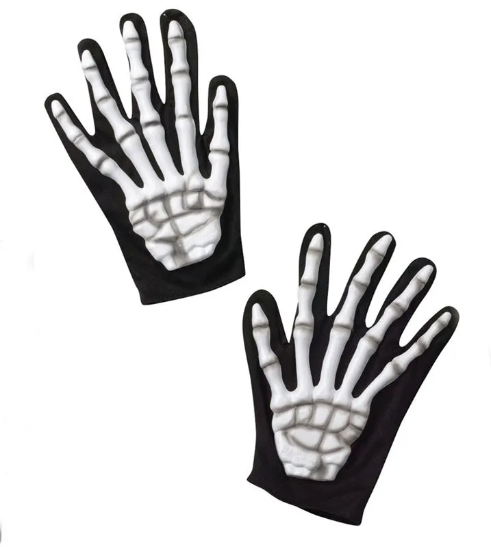 Skeleton Gloves Halloween Costume