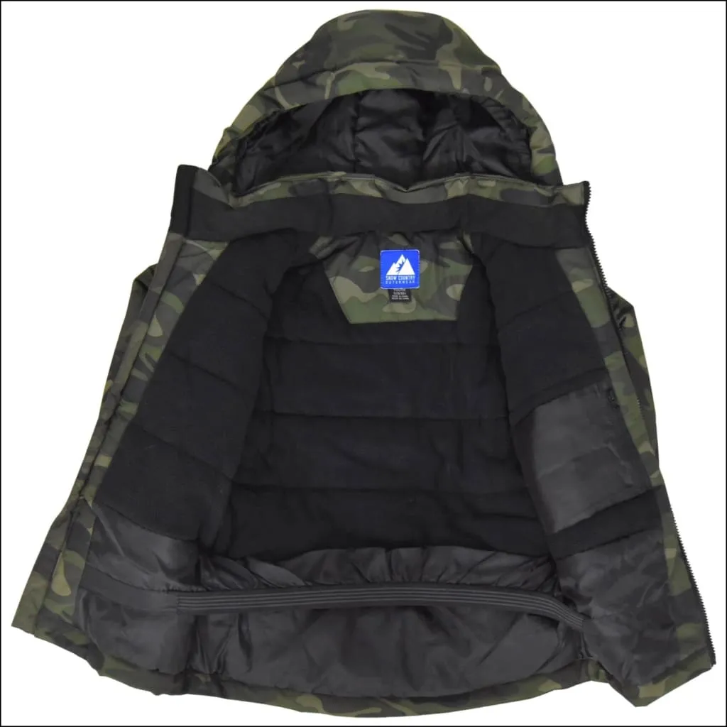 Snow Country Outerwear Boys Youth S-L Insulated Snow Jacket Coat Gravity 8-18