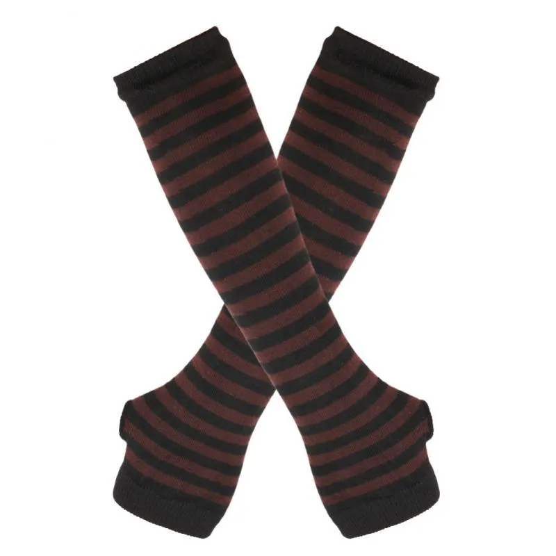 Striped Arm Warmer Collection