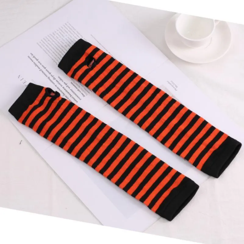 Striped Arm Warmer Collection