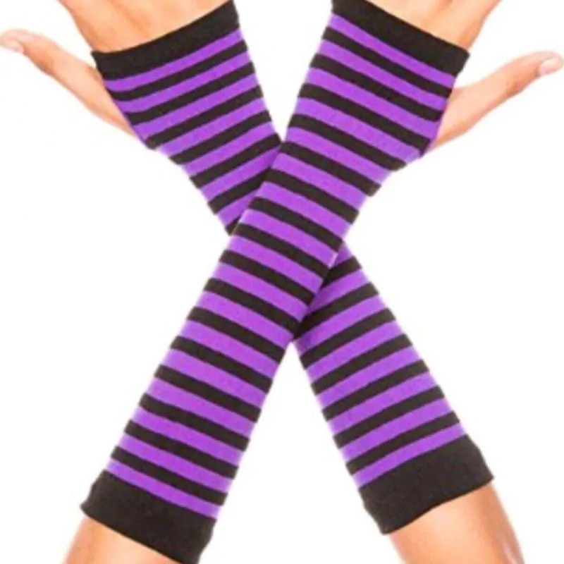 Striped Arm Warmer Collection