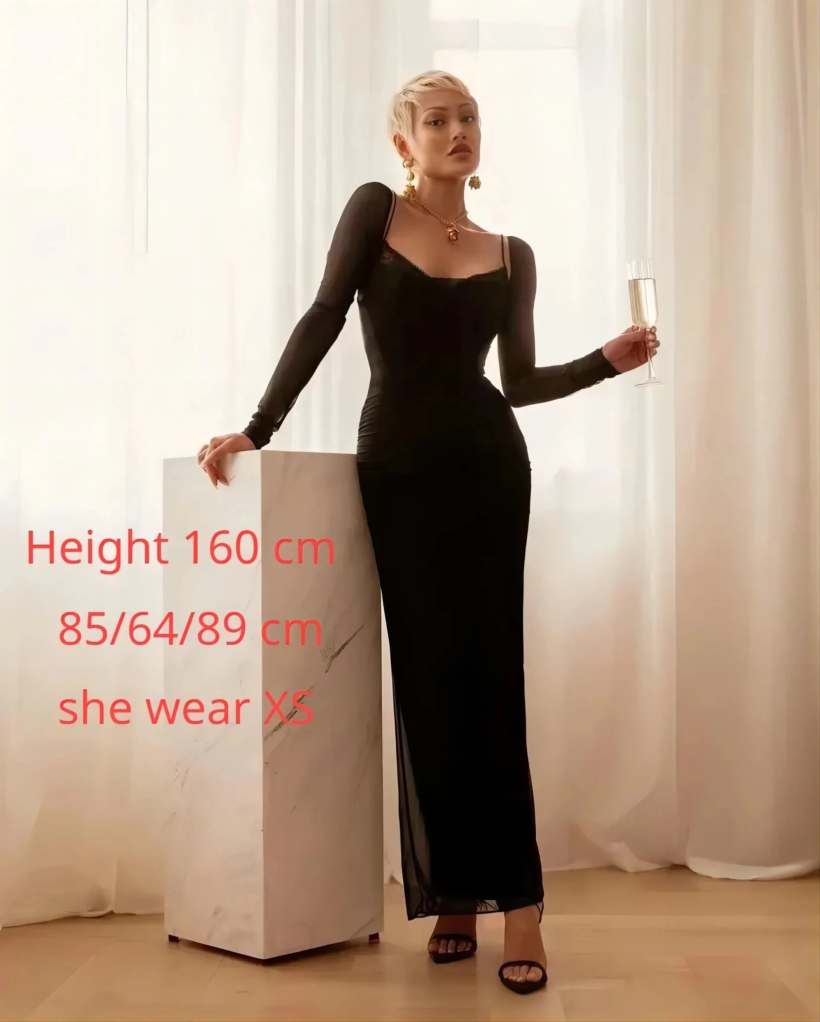 Suninheart Summer Mesh Maxi Dresses for Women 2023 Rose Spaghetti Strap Bodycon Dress Elegant Formal Occasion Dress Female