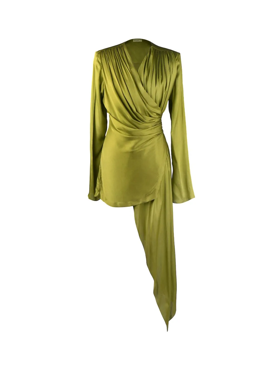 Vienna Dress in Olive Green