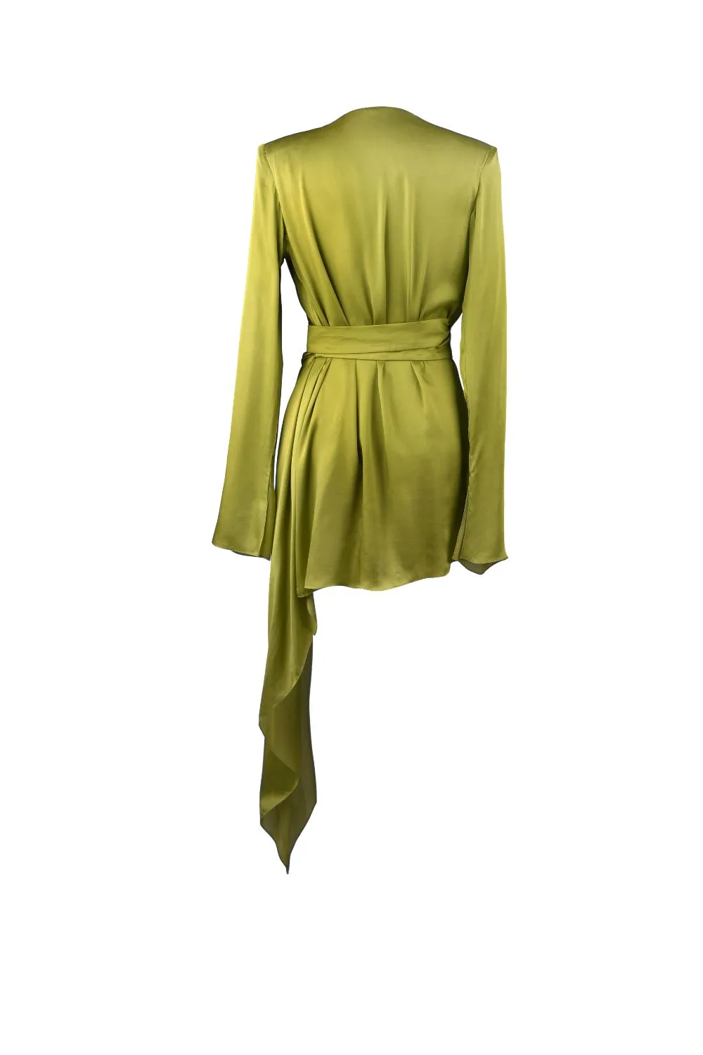 Vienna Dress in Olive Green