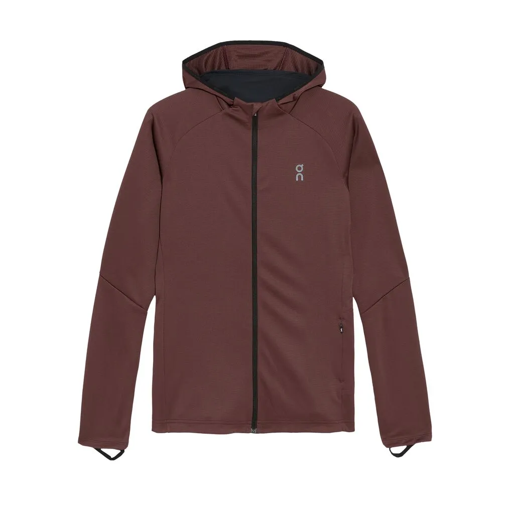 WOMEN'S CLIMATE ZIP HOODIE - MULBERRY