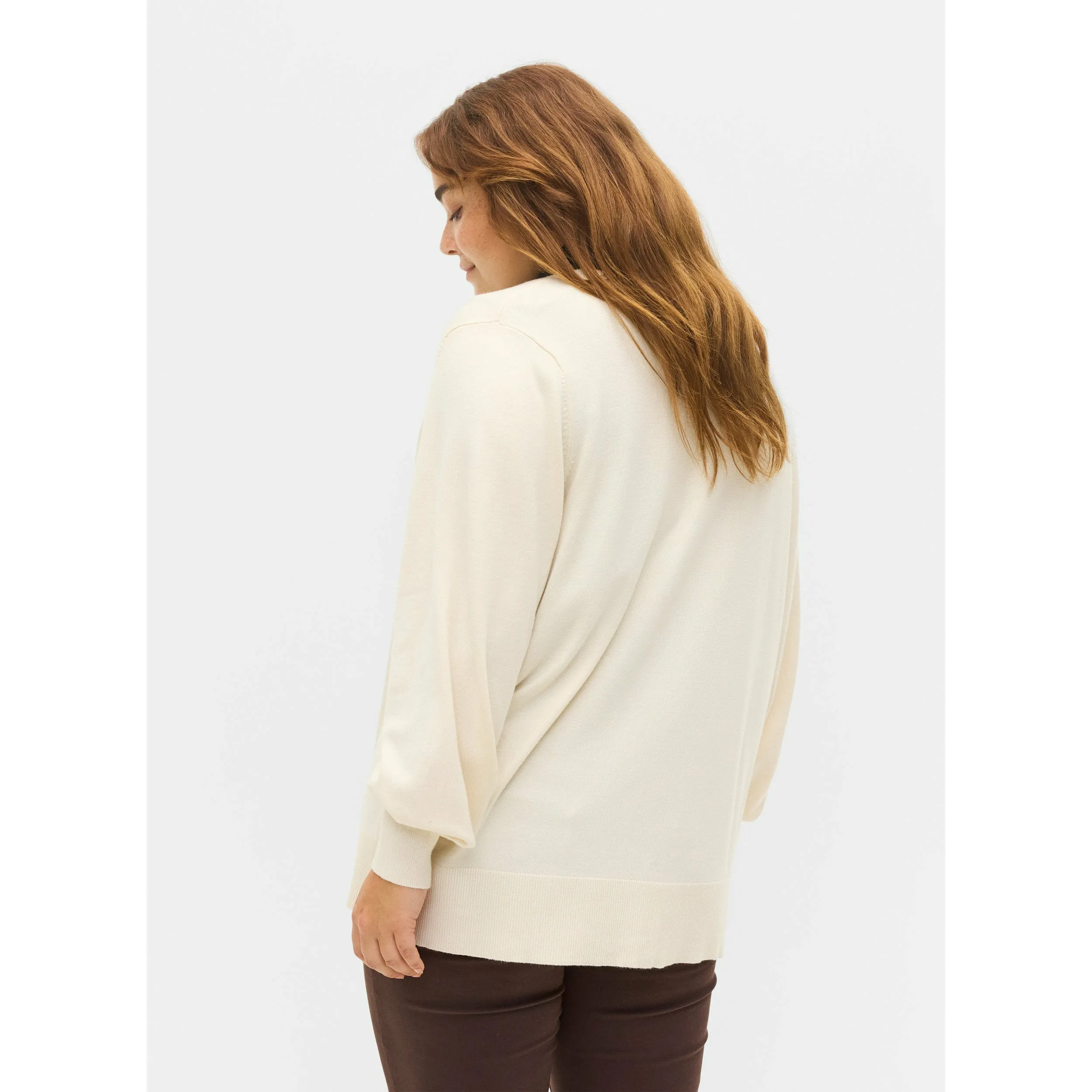 Zizzi Cardigan in Birch